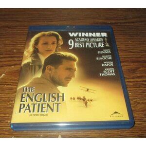 English Patient (Blu-ray, 1996) Ralph Fiennes Juliette Binoche Willem Dofoe
